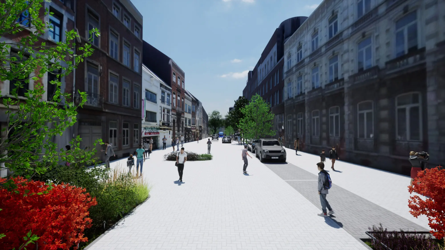 Zone de rencontre de la rue de Bruxelles - Namur